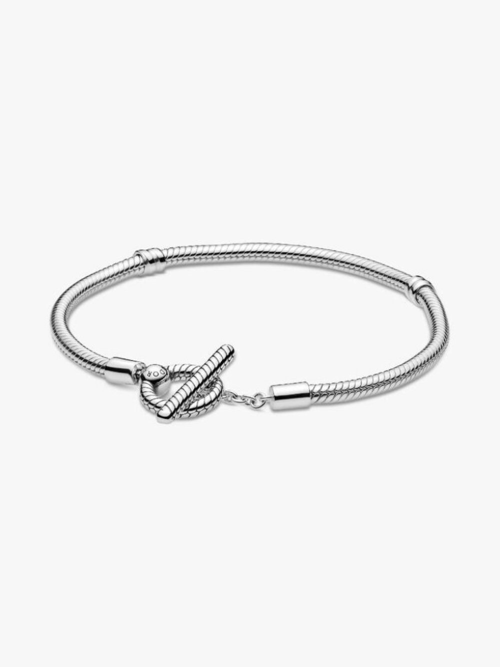 Pandora Moments T-Bar Snake Chain Bracelet